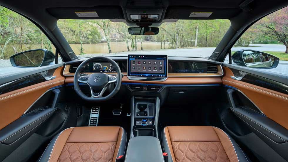 Innenraum des Volkswagen Tiguan 2026