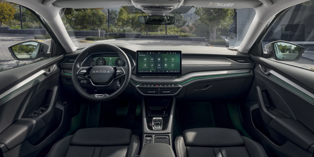 Innenraum des neuen Škoda Octavia