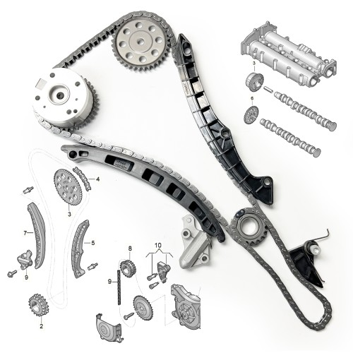 Steuerkettensatz für Volkswagen Golf 1.4 TSI