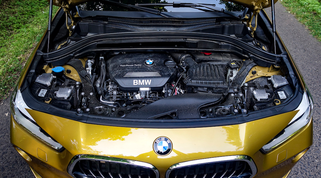 Motor des BMW X2 25d