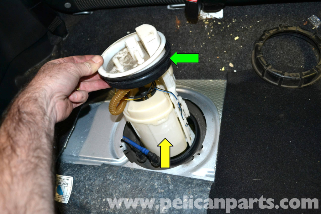 Kraftstoffpumpe des Volkswagen Golf